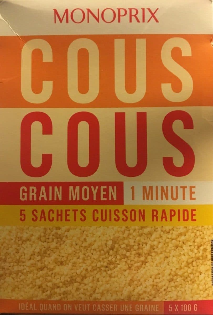 Monoprix Couscous Grain Moyen packshot