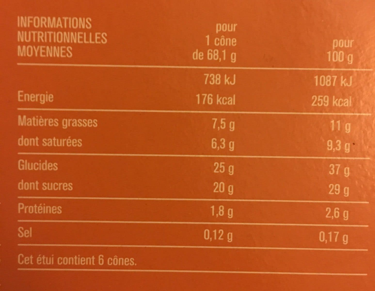 Monoprix Glace vanille packshot