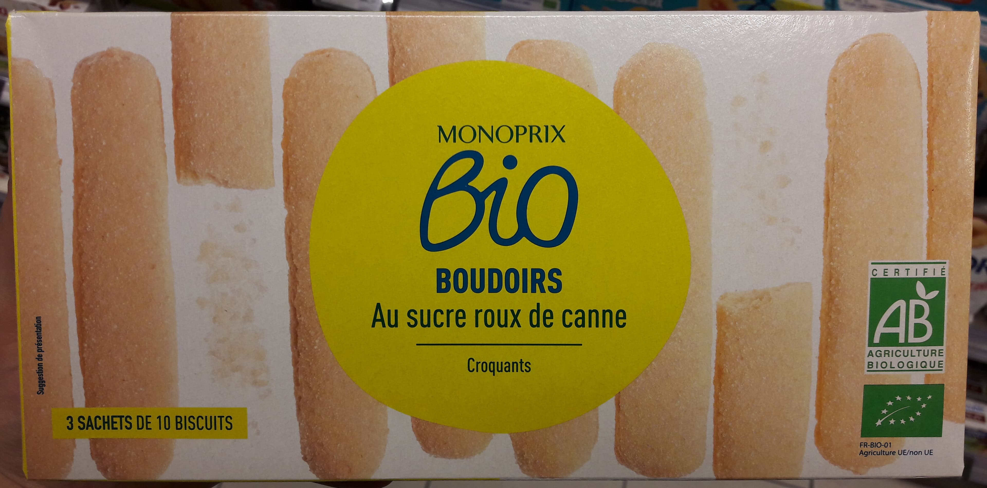 Monoprix boudoirs packshot