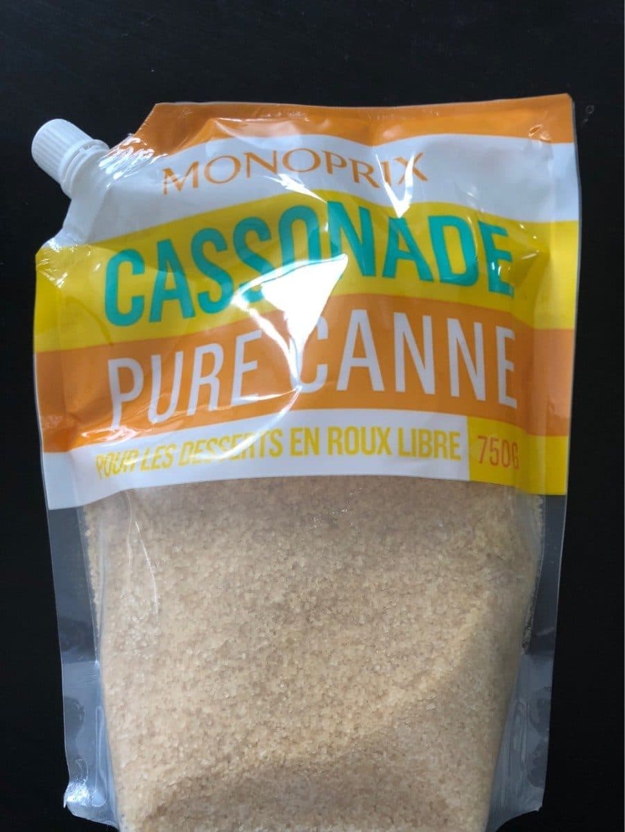 Monoprix Cassonade pure canne packshot