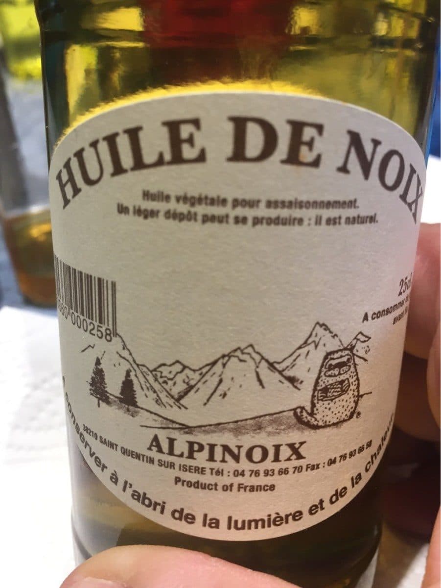 Alpinoix Huile de noix packshot