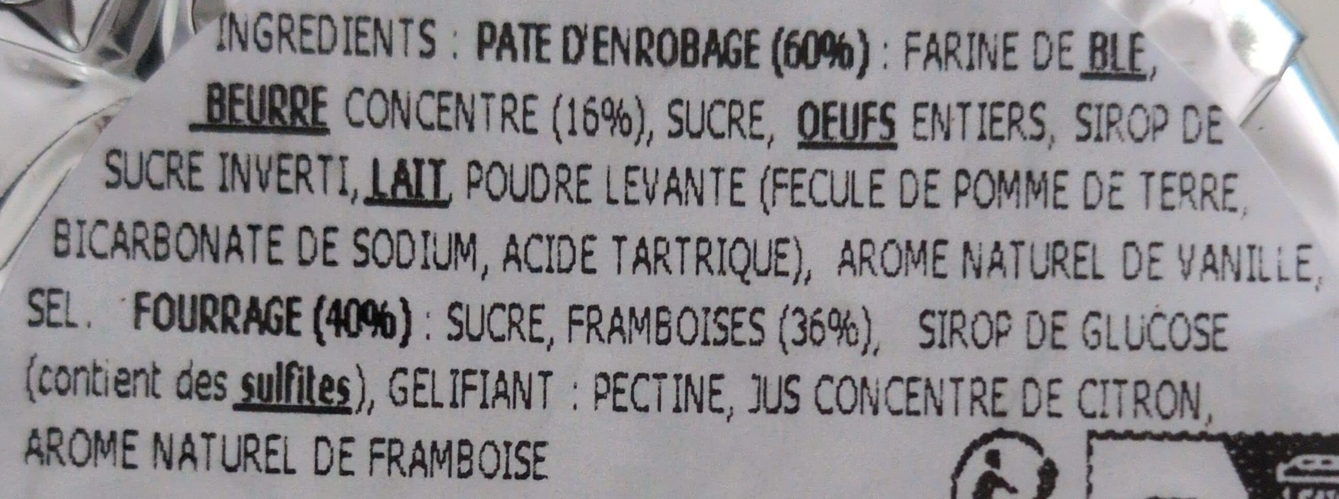 Alpinoix Tarte aux framboises packshot