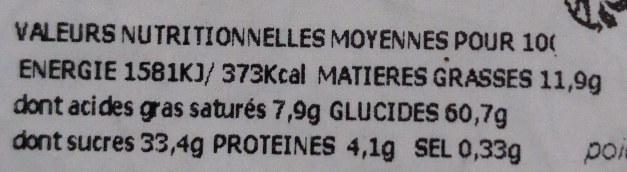 Alpinoix Tarte aux framboises packshot