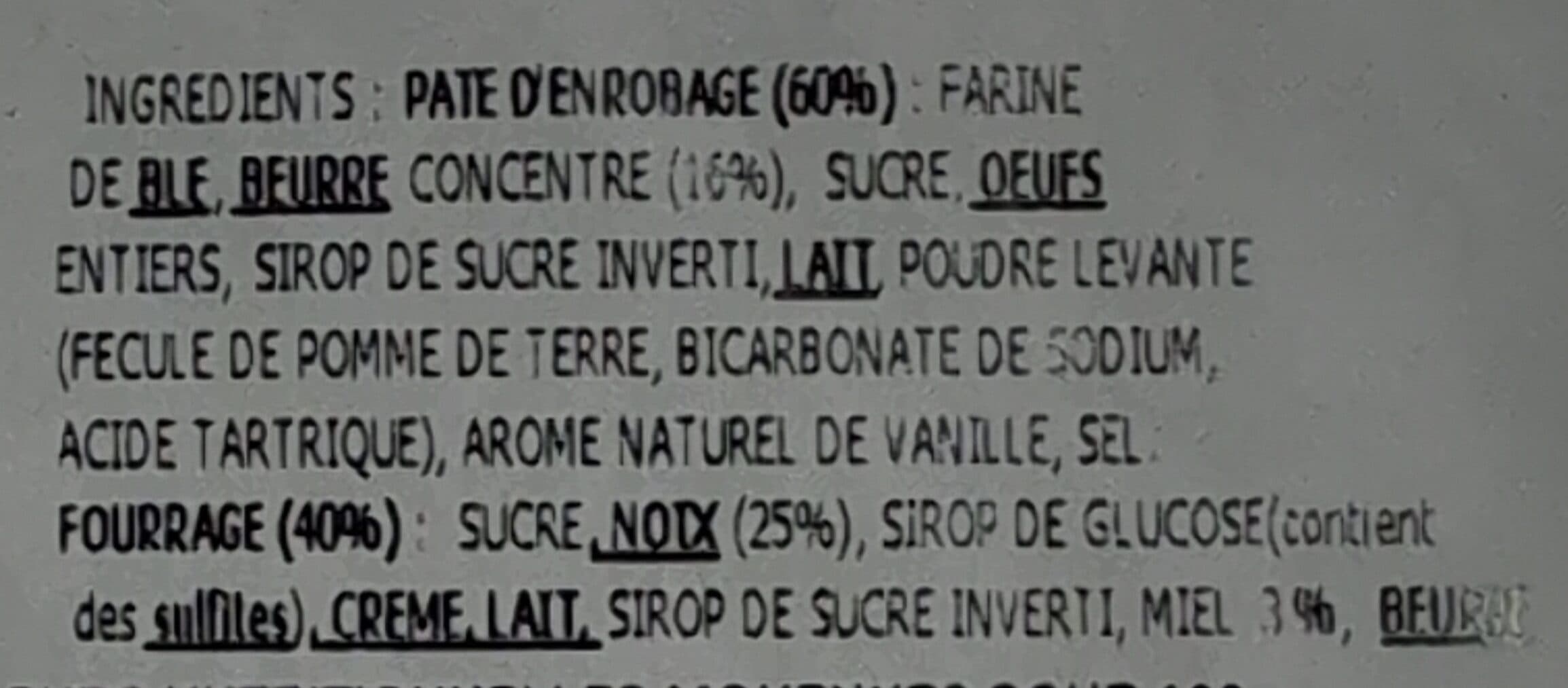 Alpinoix Tarte aux noix packshot