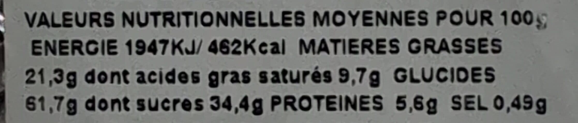 Alpinoix Tarte aux noix packshot