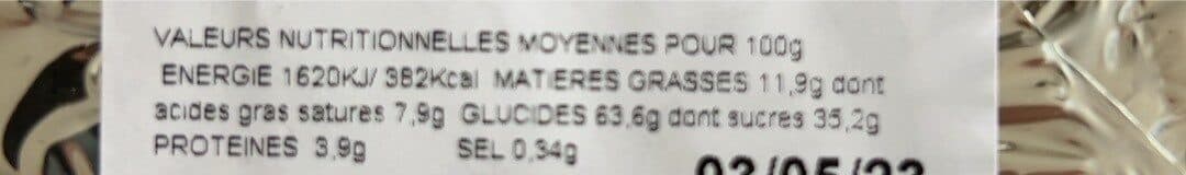 Alpinoix Tarte aux myrtilles packshot