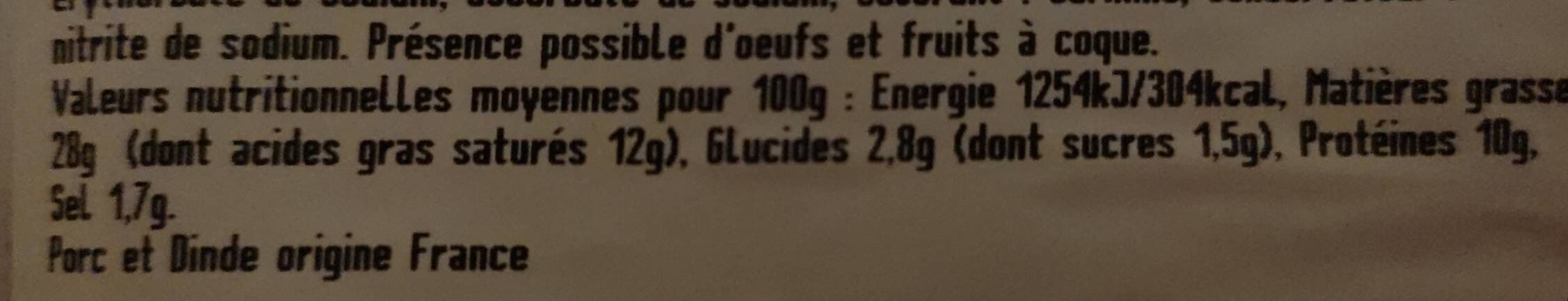 Inconnue Pâté le forestier en tranche packshot