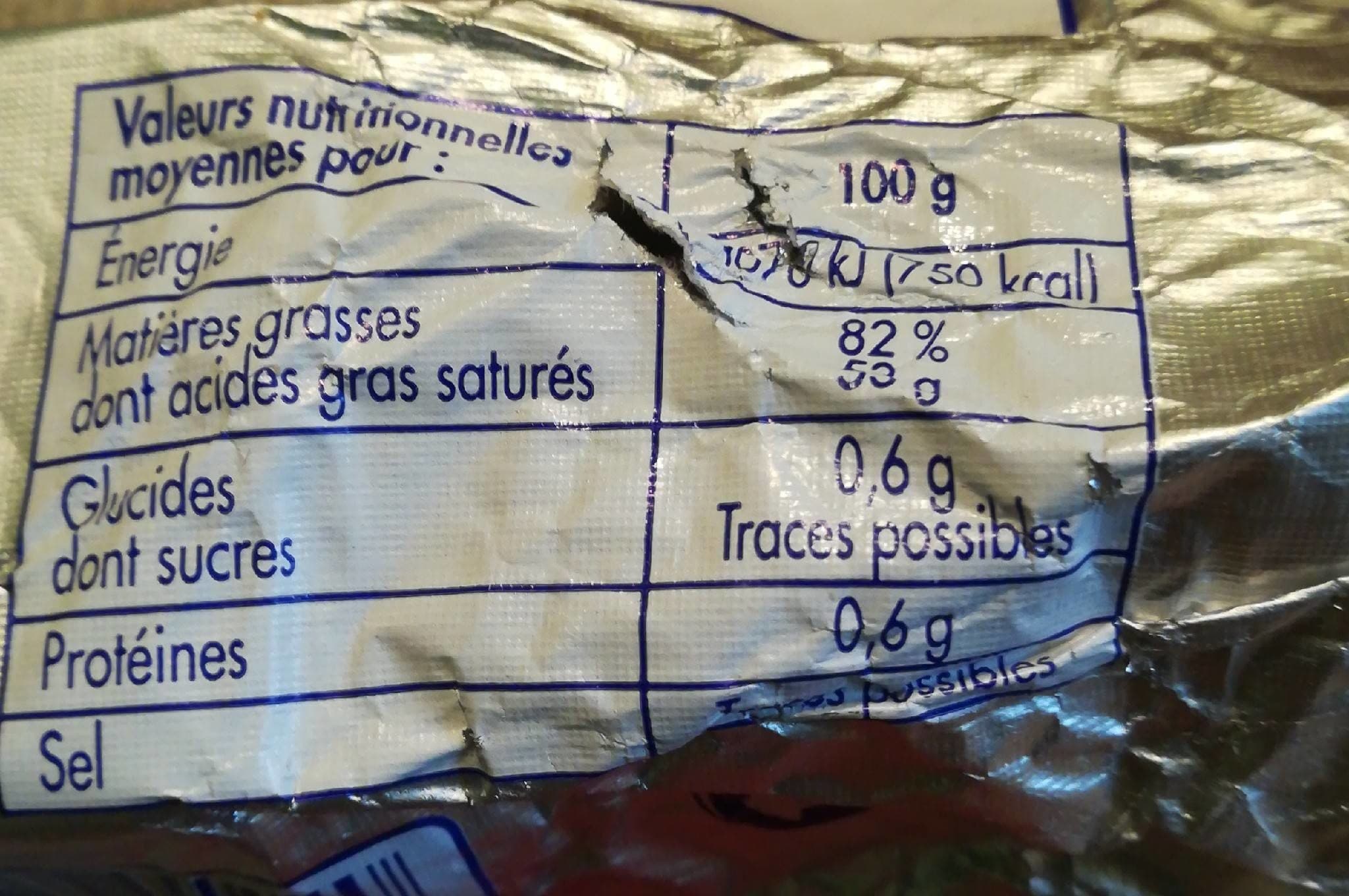 Cooperative de Beurrière Beurre doux de Nozeroy packshot