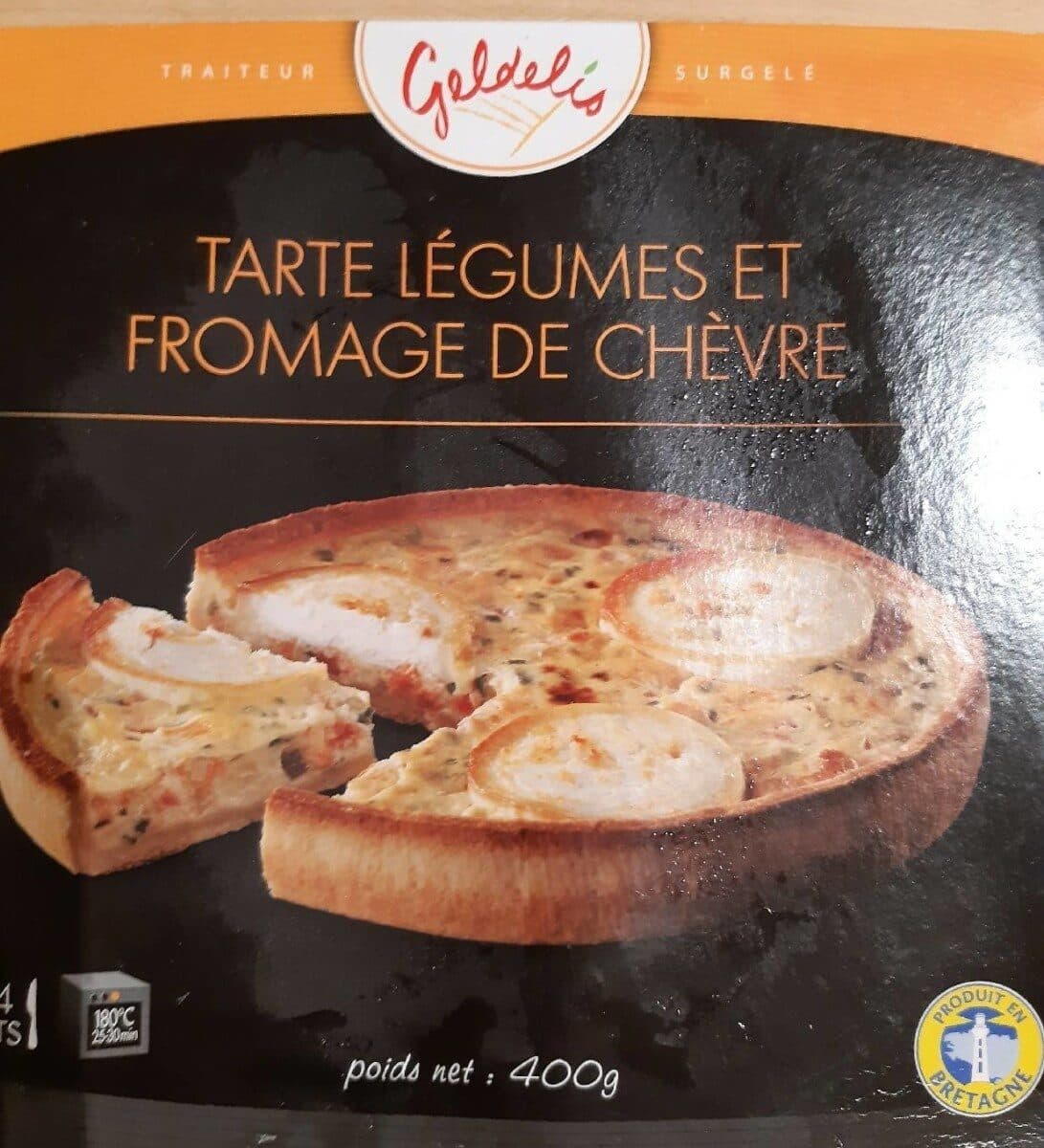Geldelis Tarte légumes et fromage de chèvre packshot