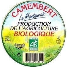 Le montsurais Camembert packshot