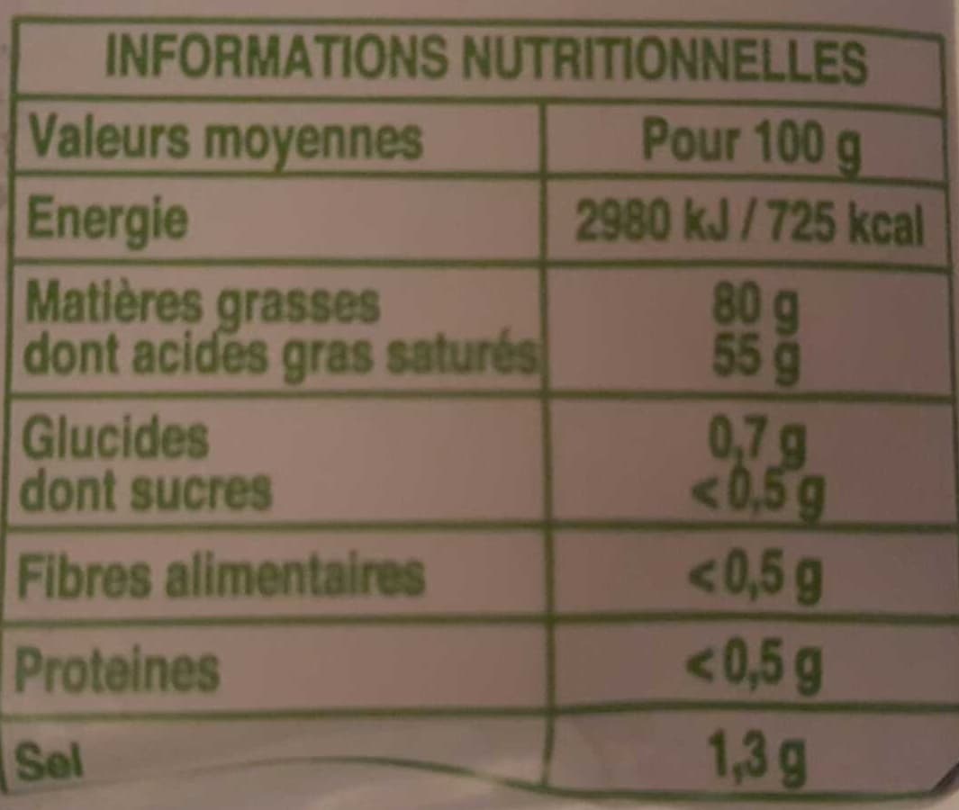 Le Montsûrais Beurre à la baratte demi sel packshot