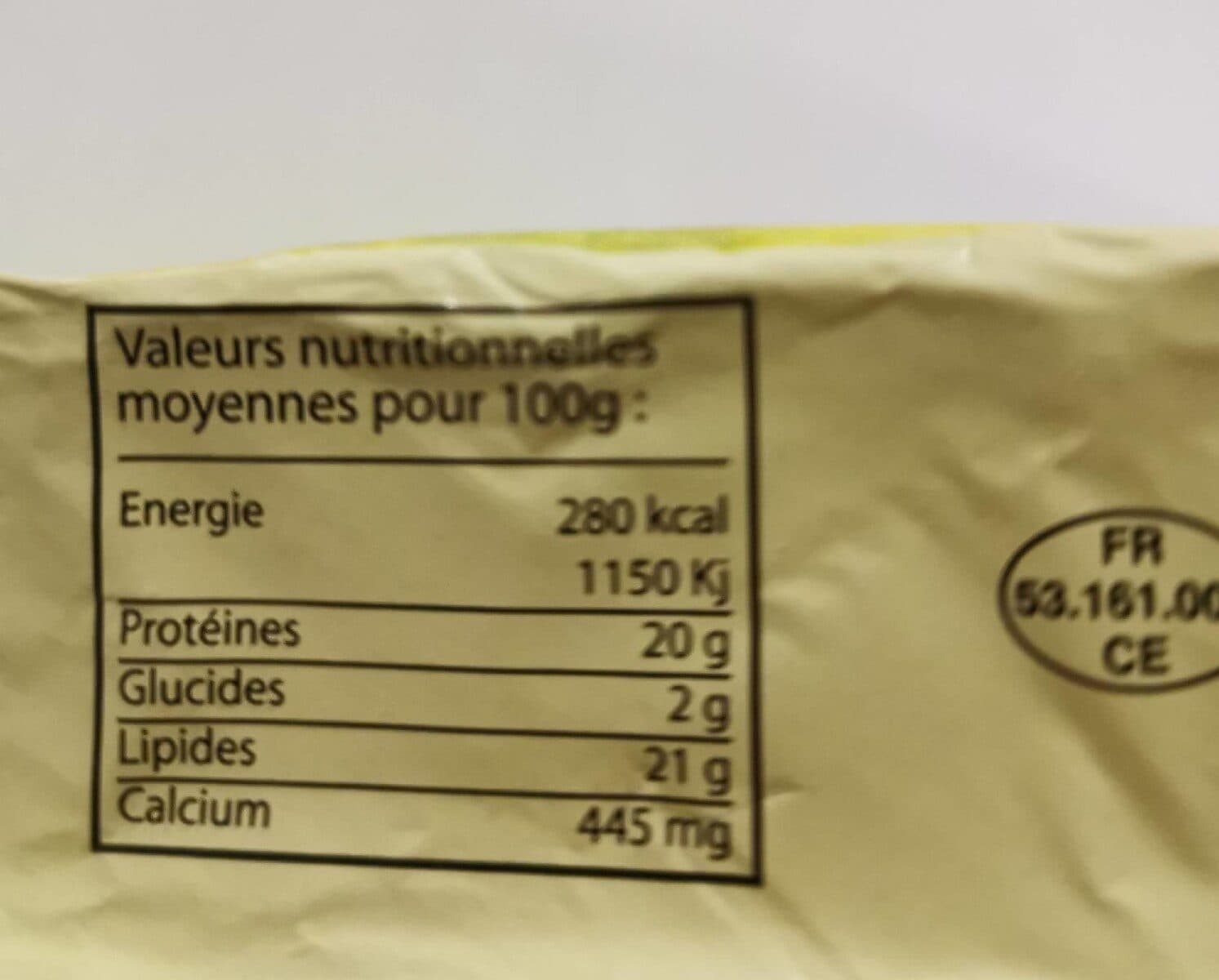 Le montsurais POINTE DE BRIE packshot