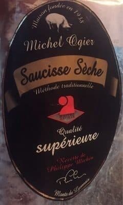 Michel Ogier Saucisse seche packshot
