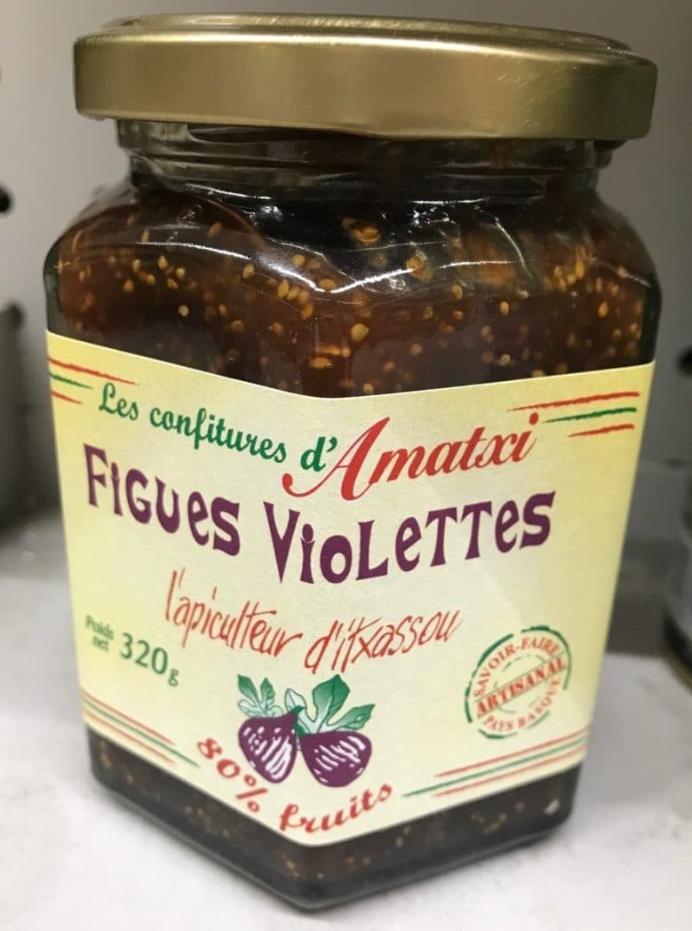 L'Apiculteur d'Itxassou Confiture figues violettes packshot