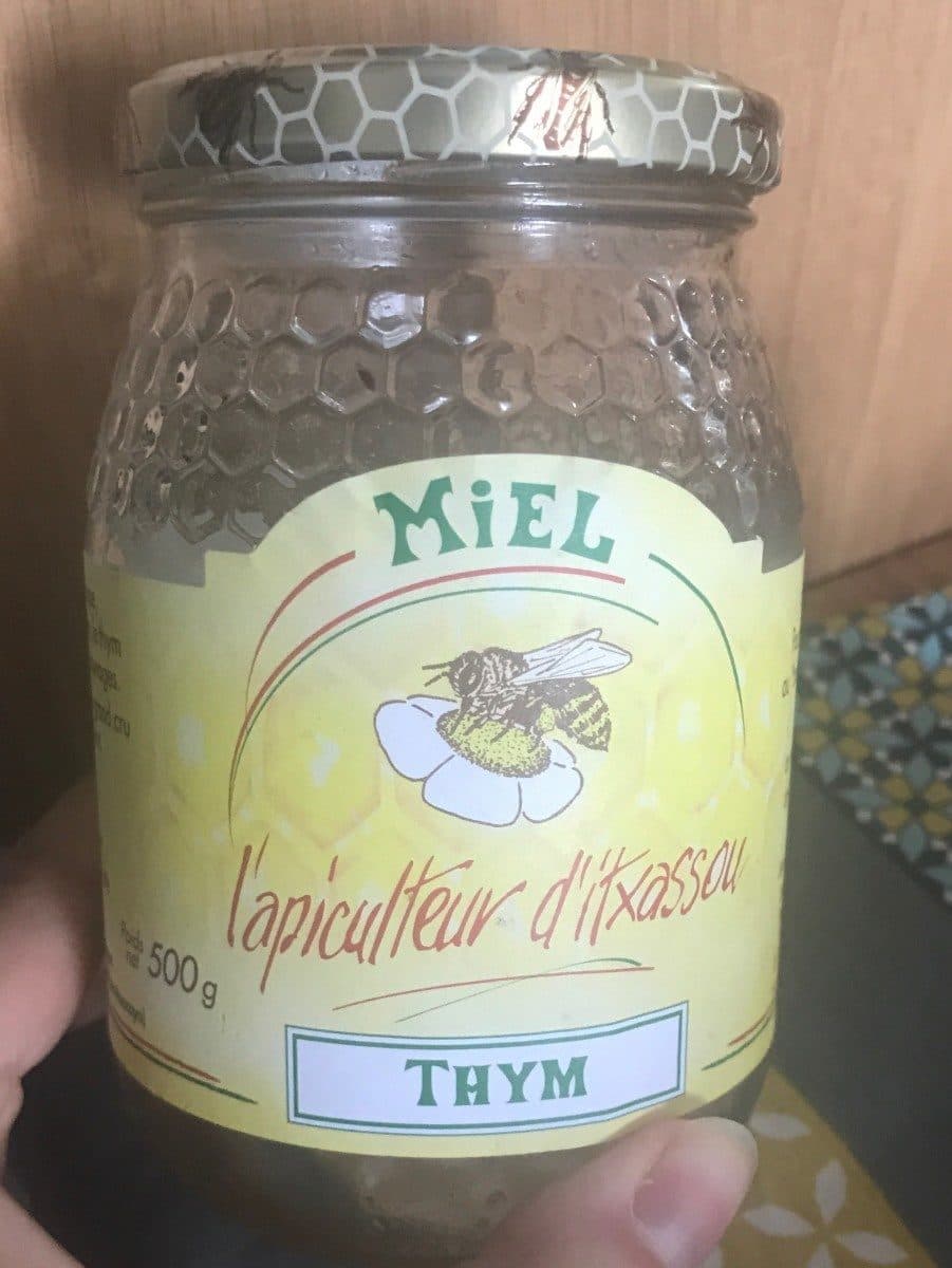 L'Apiculteur d'Itxassou Miel thym packshot