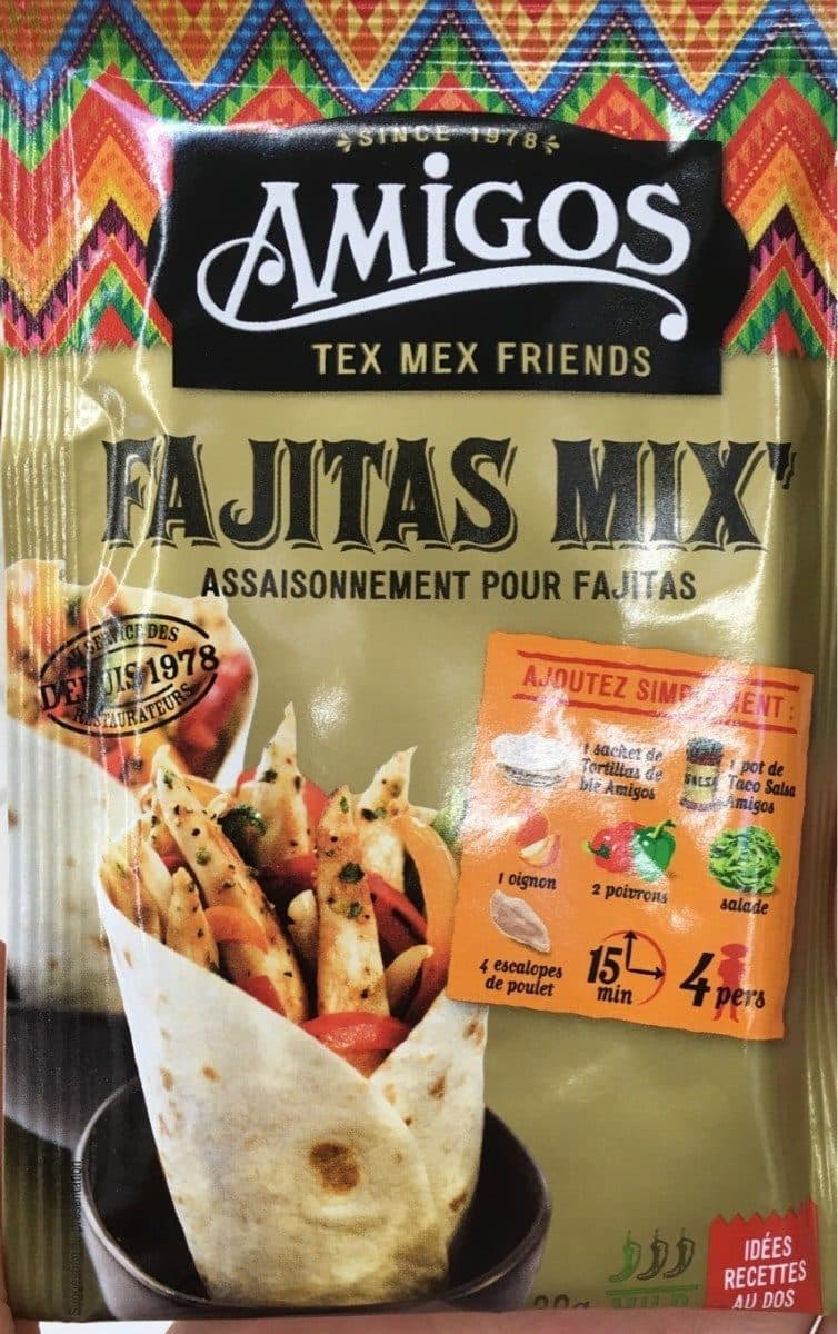 Amigos Mélange D'epices Pour Fajitas packshot