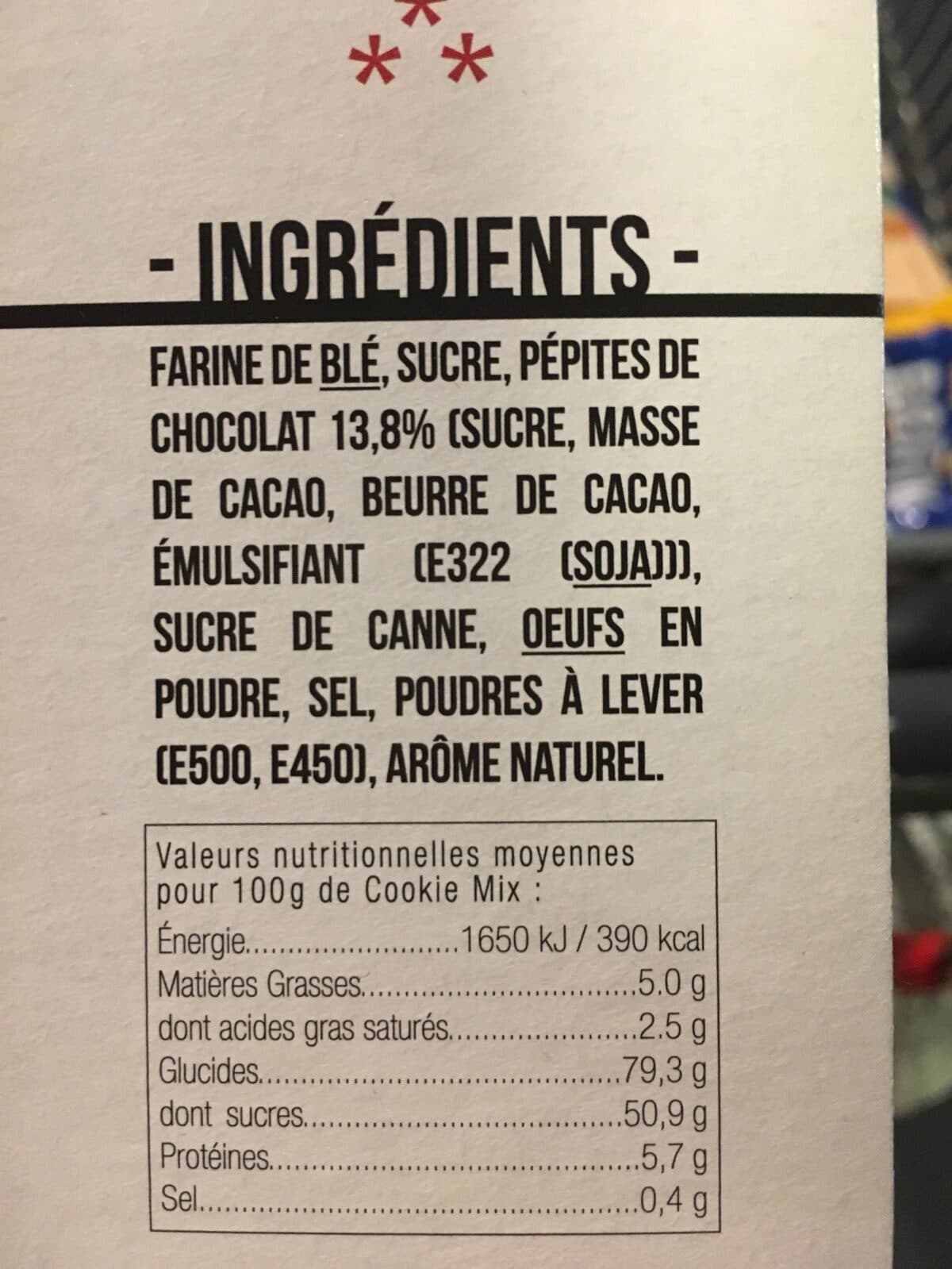 Classic Foods of America Cookie-mix packshot