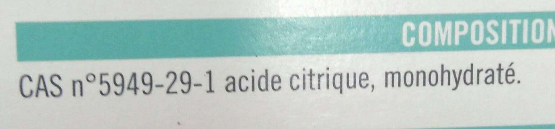 Open Food Facts Acide citrique packshot