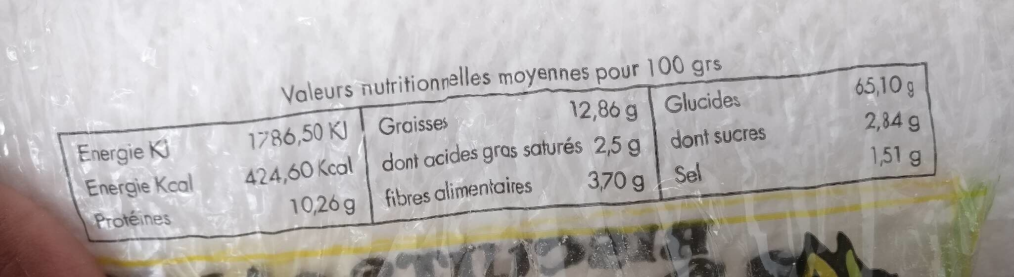 Open Food Facts Biscuits Carrés Bisgwada packshot