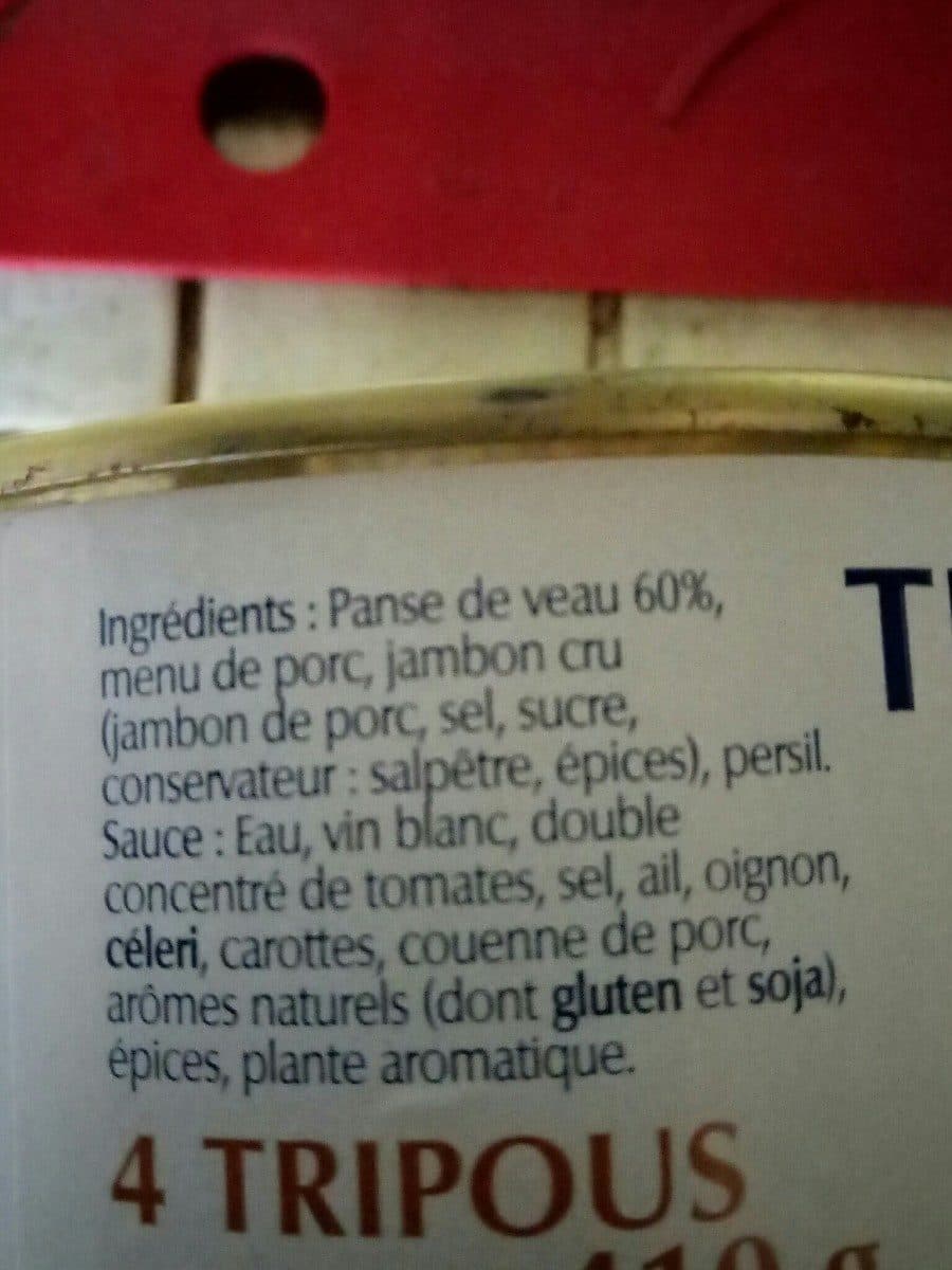 La Naucelloise tripou naucellois packshot