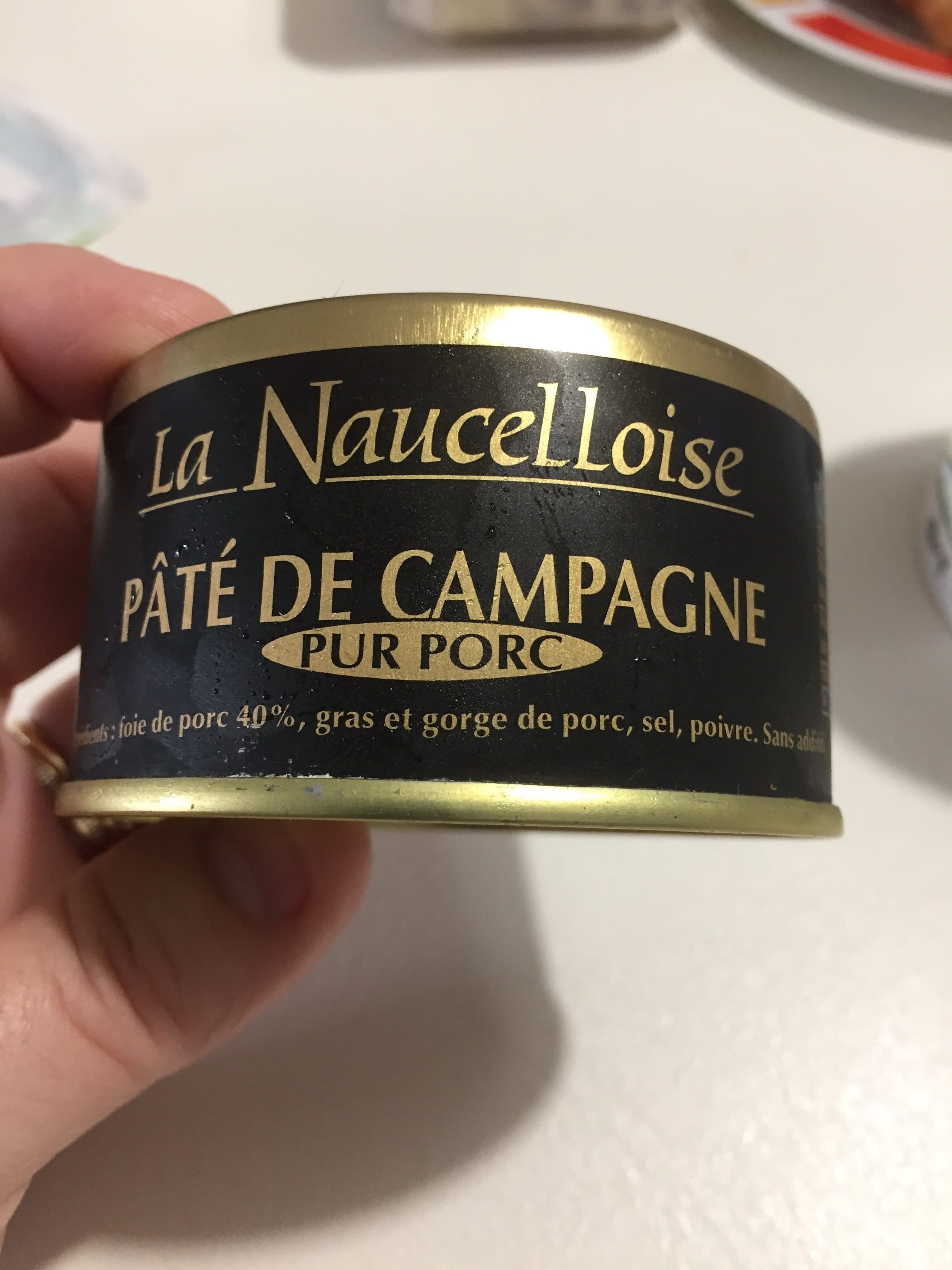 La Naucelloise Pate La Naucelloise Boite 1/6 packshot