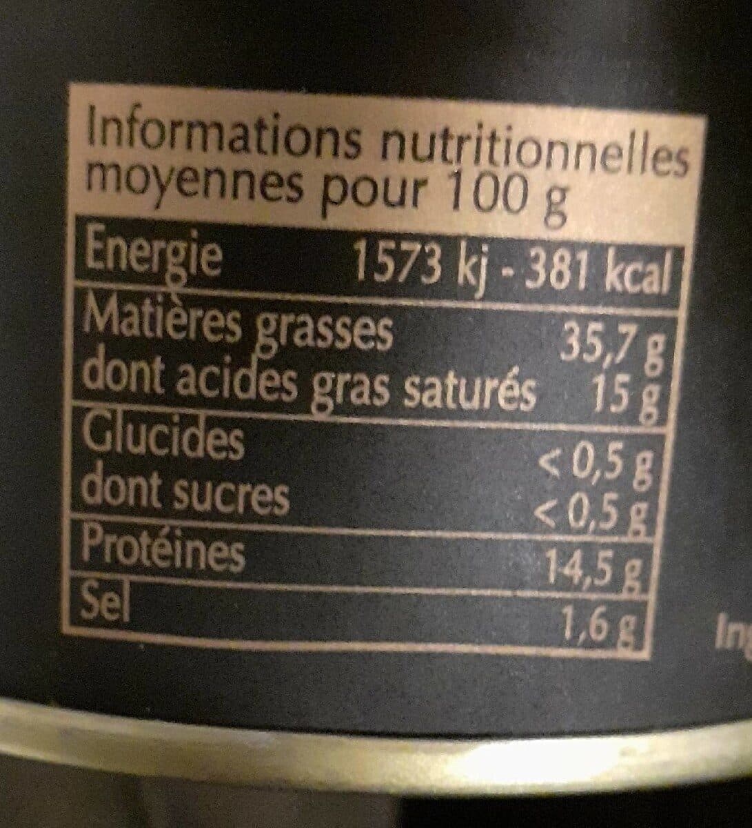 Open Food Facts Pate de campagne pur porc LA NAUCELLOISE packshot