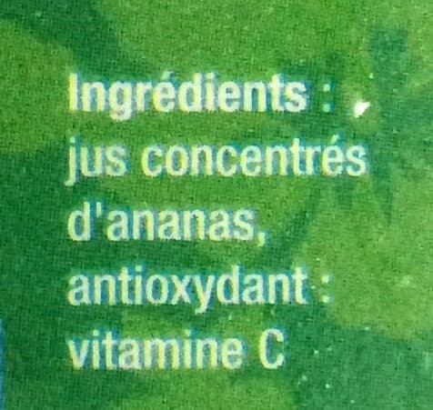 Open Food Facts Jus ananas packshot