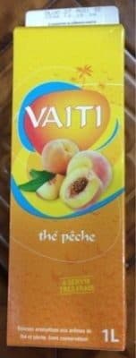 Vaiti Thé pêche packshot