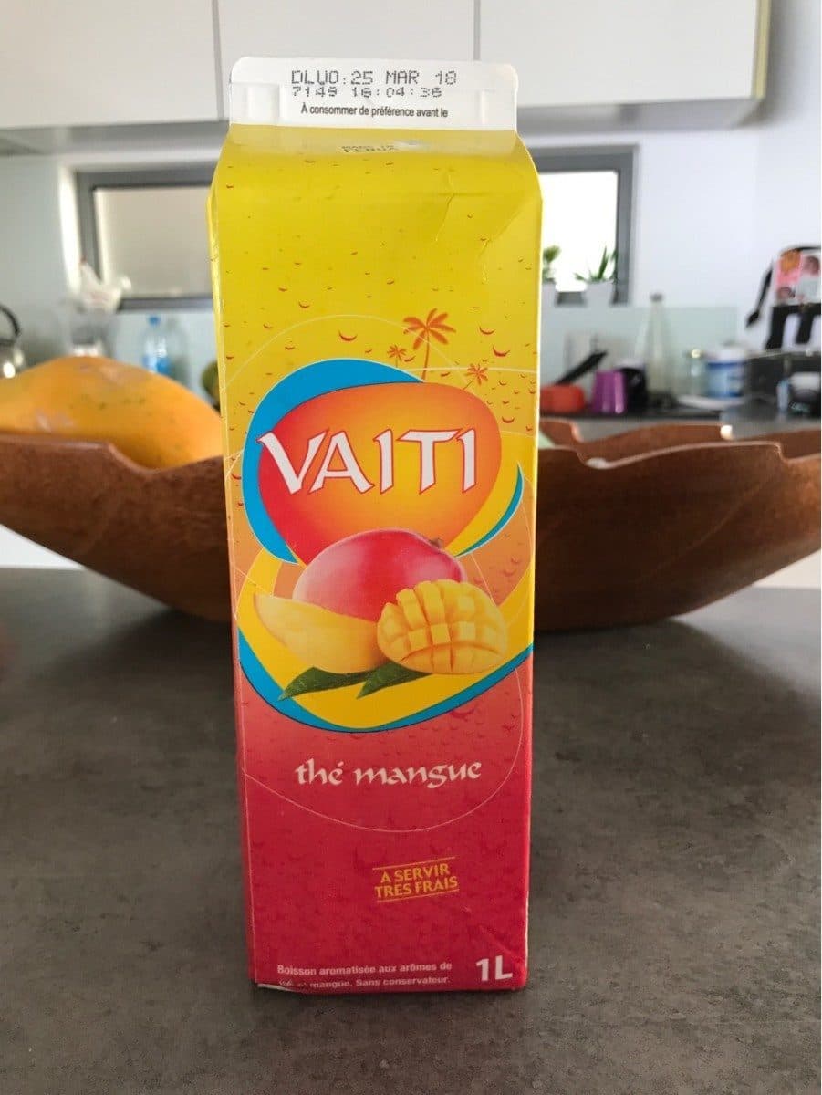 Open Food Facts Thé Mangue packshot