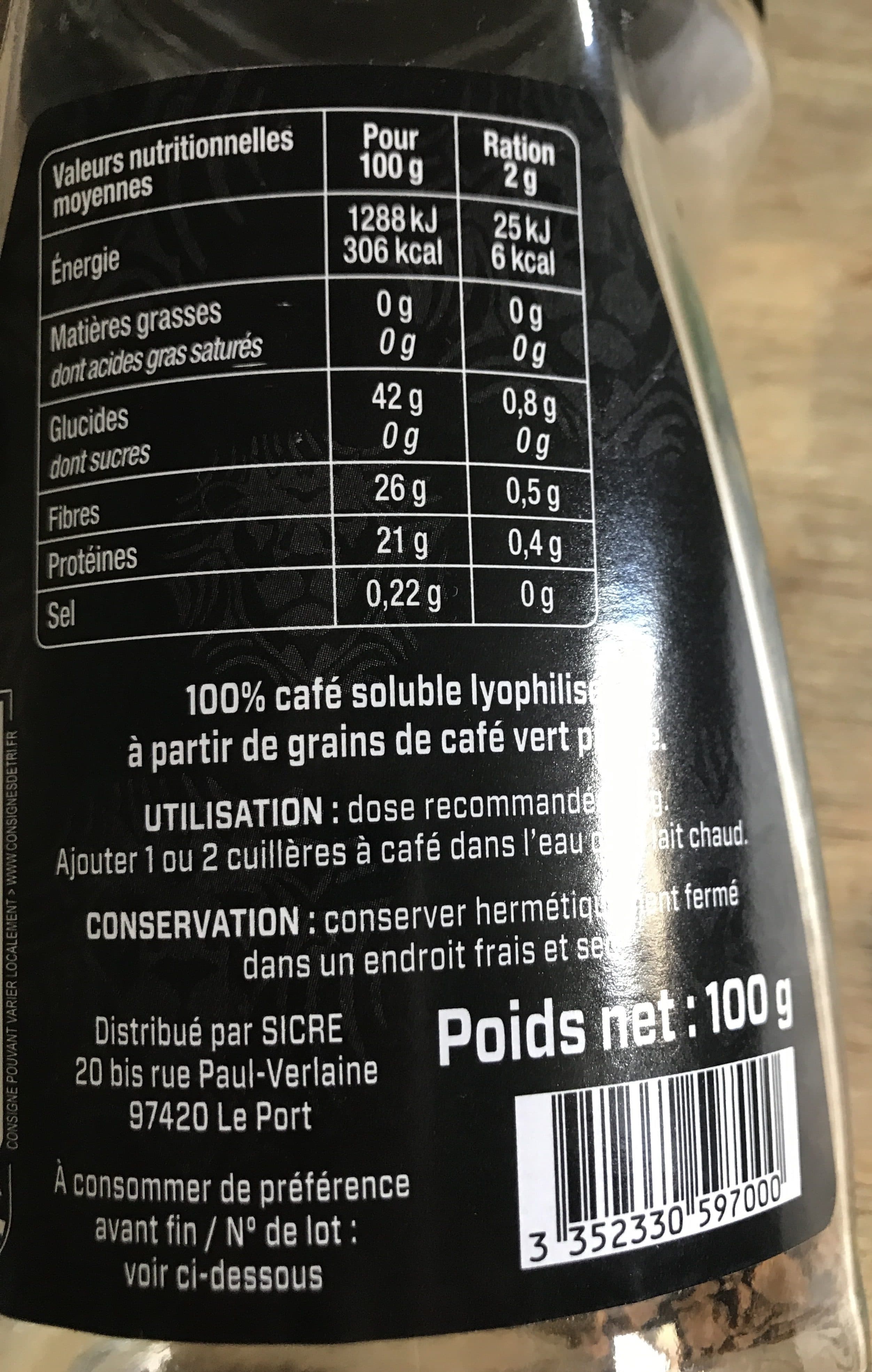 Le Lion Café packshot