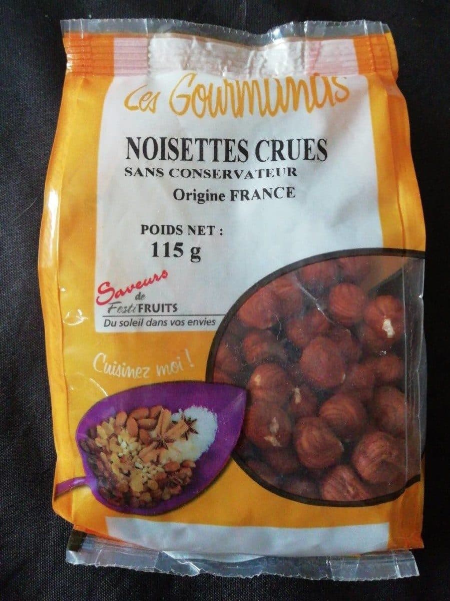 Open Food Facts Noisettes crues packshot