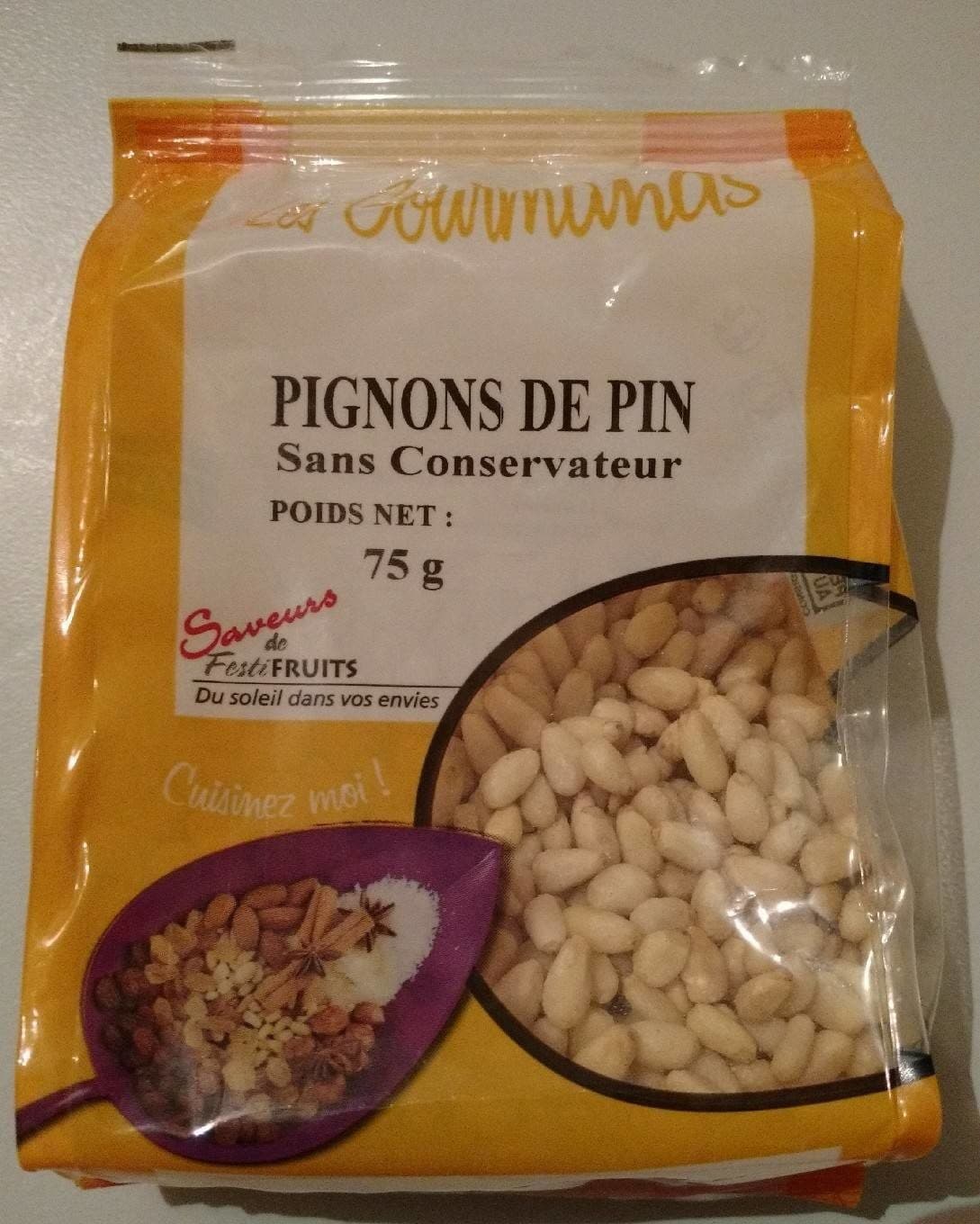 Les gourmands Pignon de pin packshot