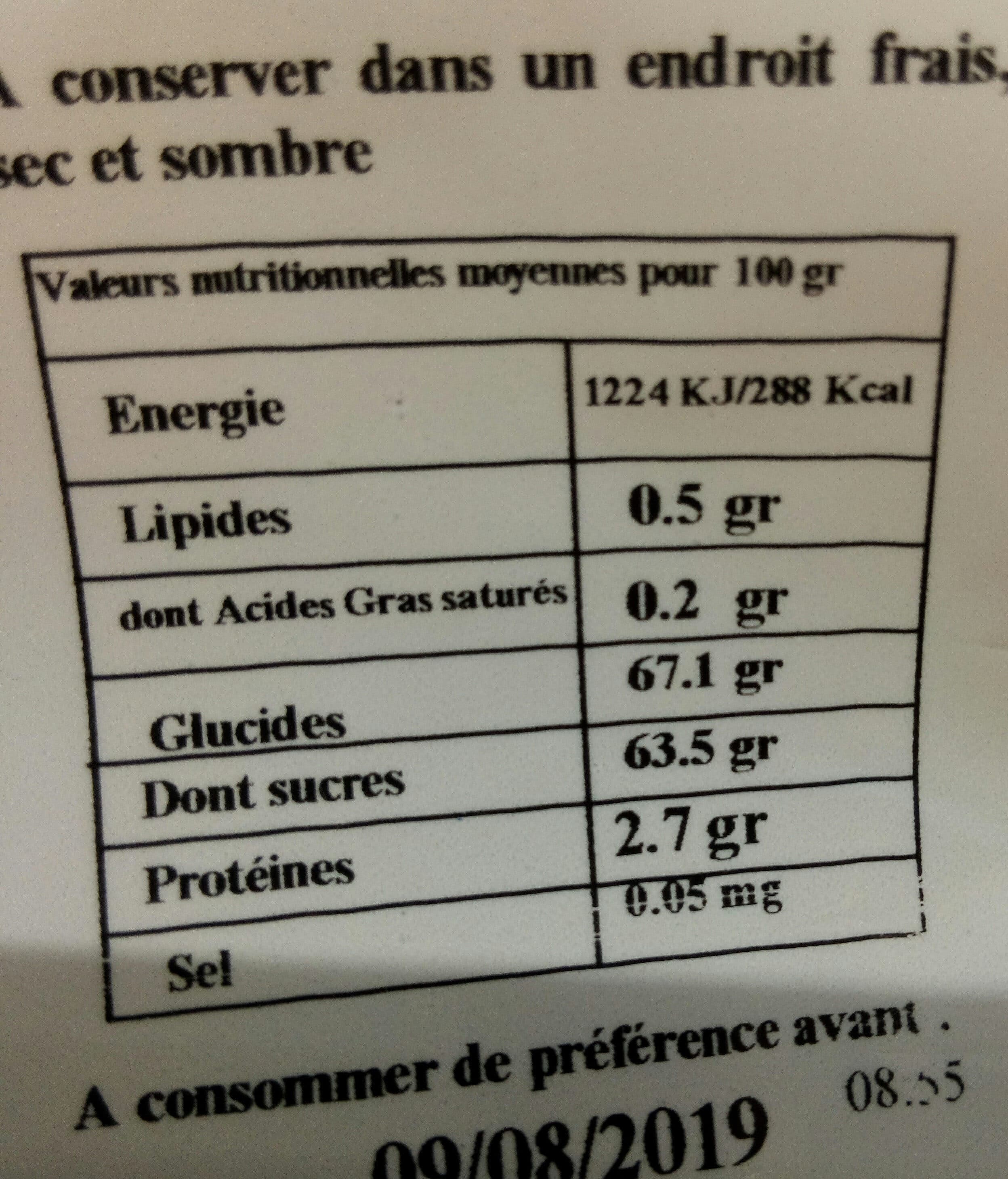 Les Gourmands Raisins de Corinthe packshot