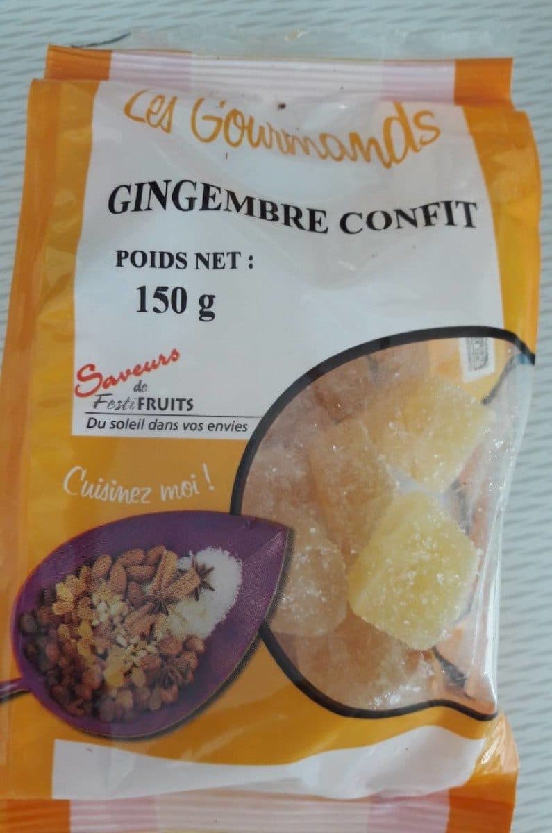Festifruits Gingembre confit packshot