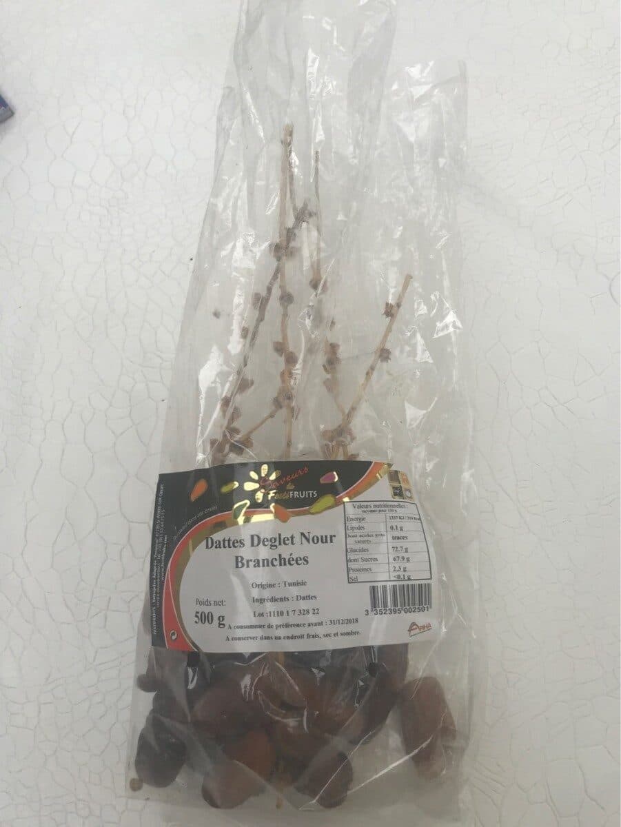 Open Food Facts Dattes Deglet Nour Branchées packshot
