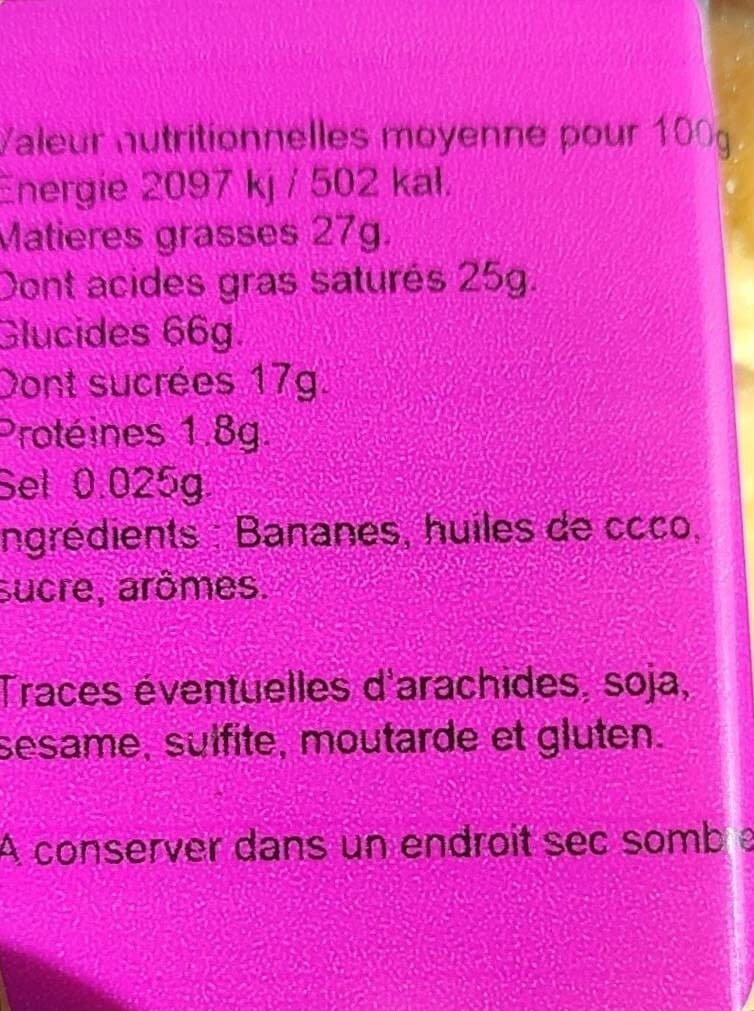 Festifruits Bananes chips packshot