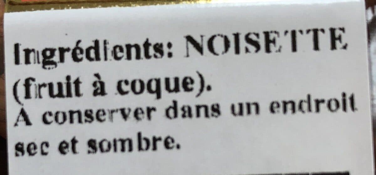 Festifruits Noisettes décortiquées crues packshot