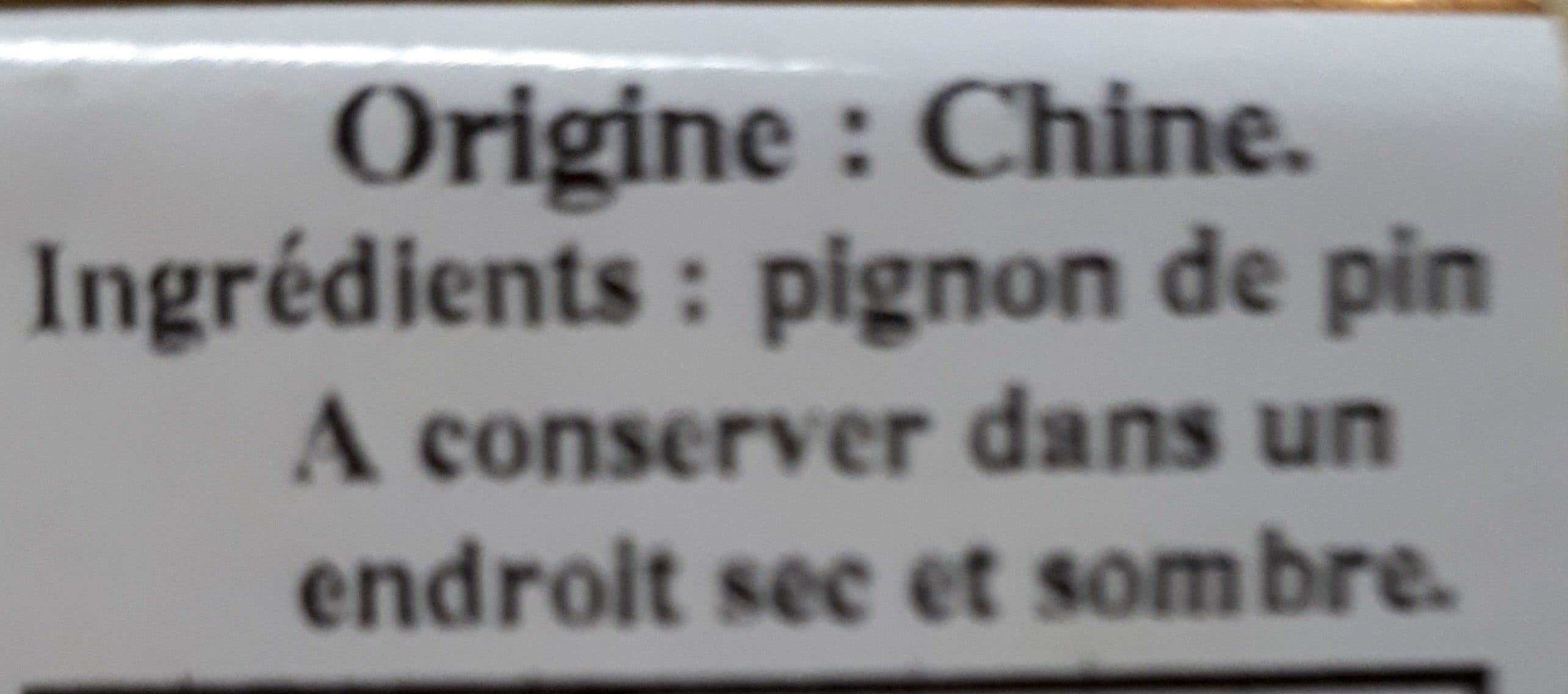 Open Food Facts Pignons de pin packshot