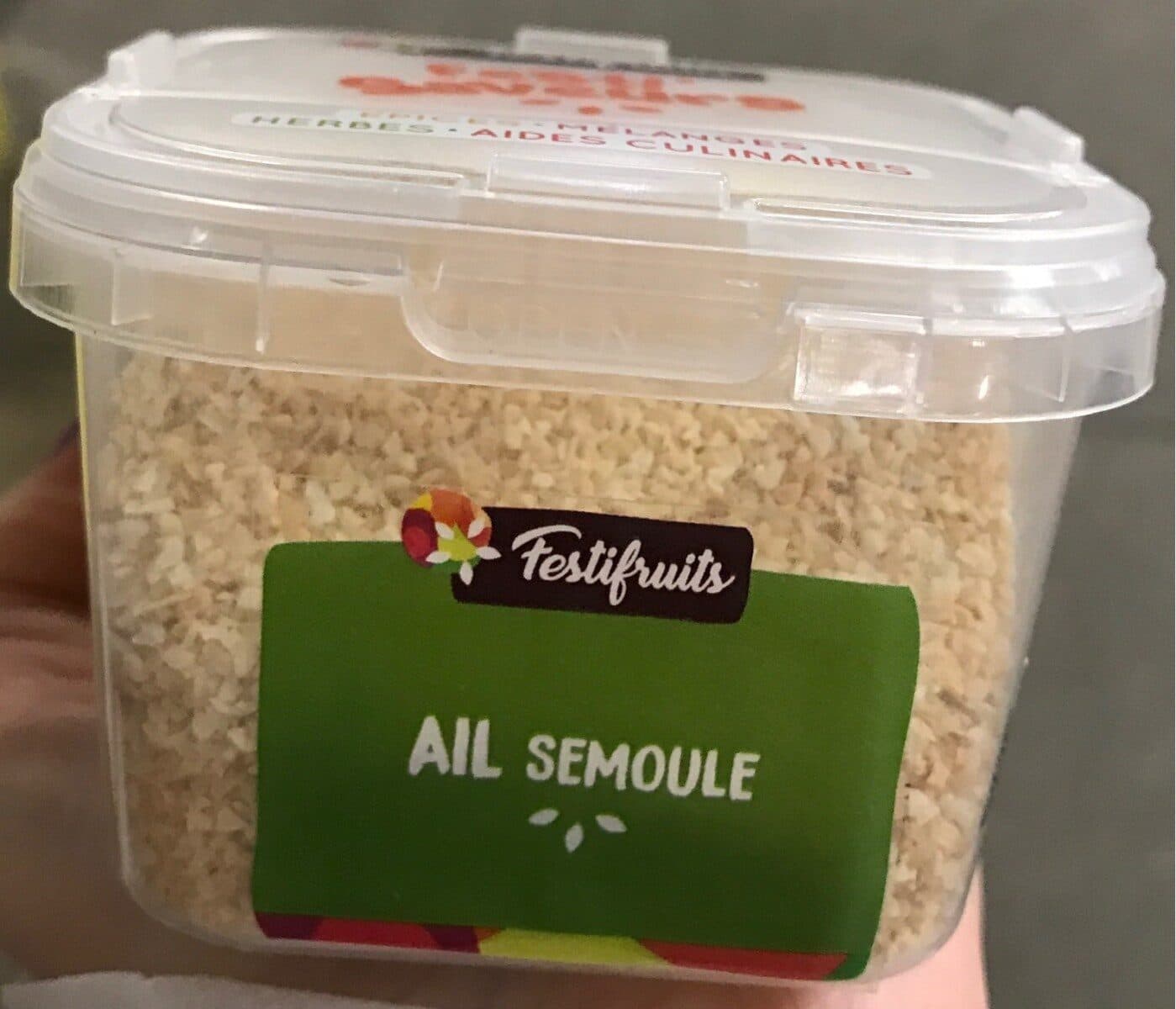 Festifruits Ail semoule packshot
