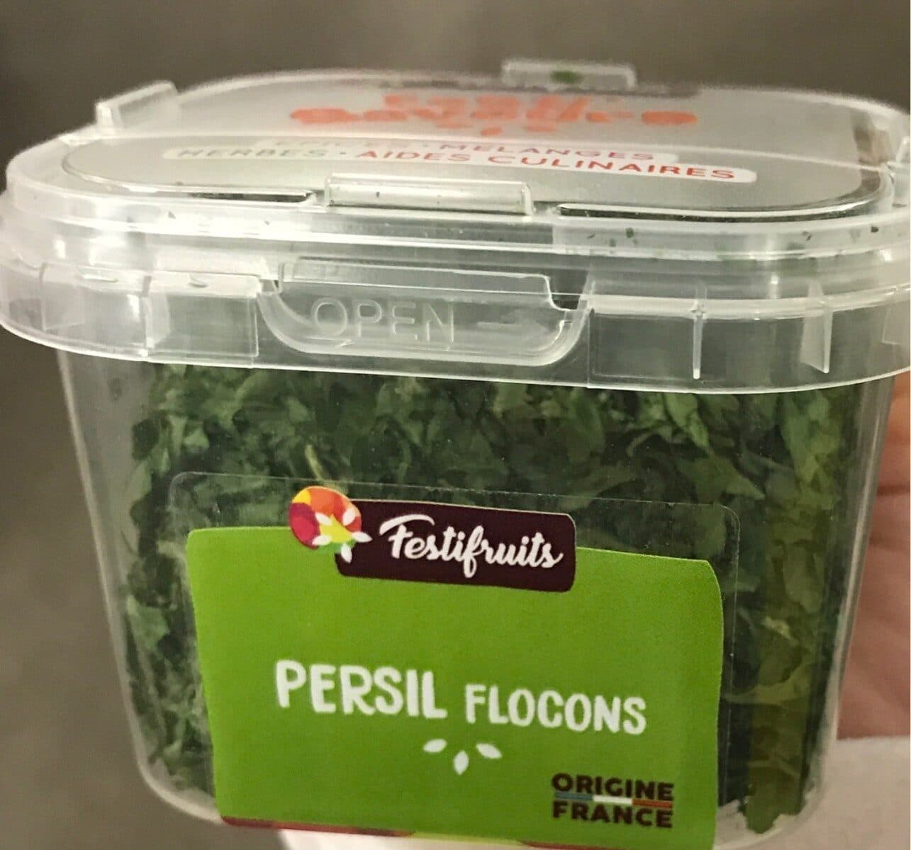 Festifruits Persil en flocons packshot