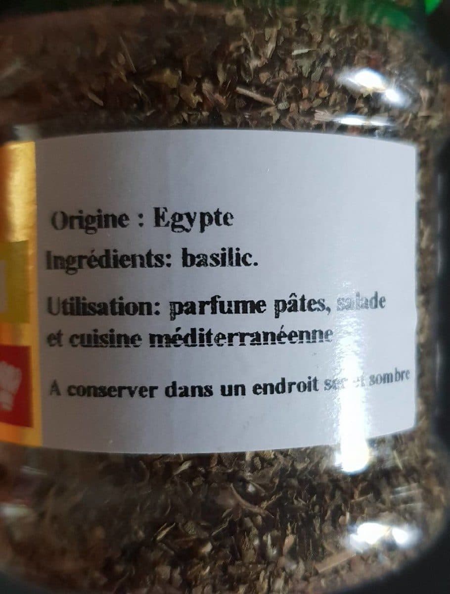 Open Food Facts Basilic packshot