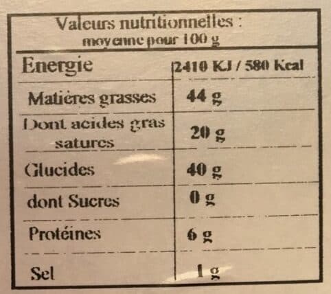 Open Food Facts Oignons frits packshot