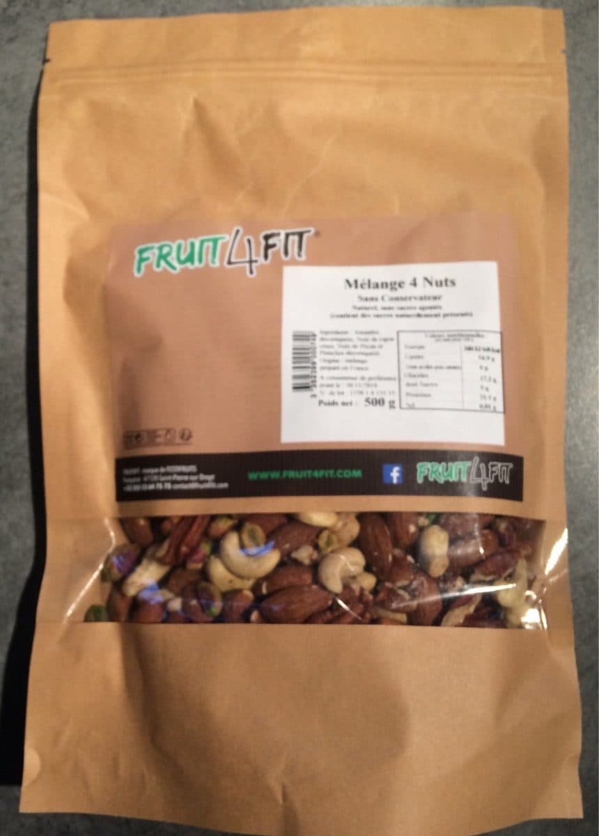Open Food Facts Mélange 4 Nuts packshot