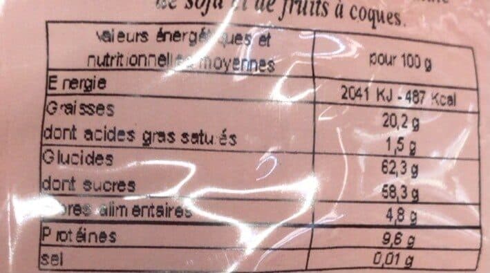 Auzier Chabernac Pralines rouges aux amandes packshot