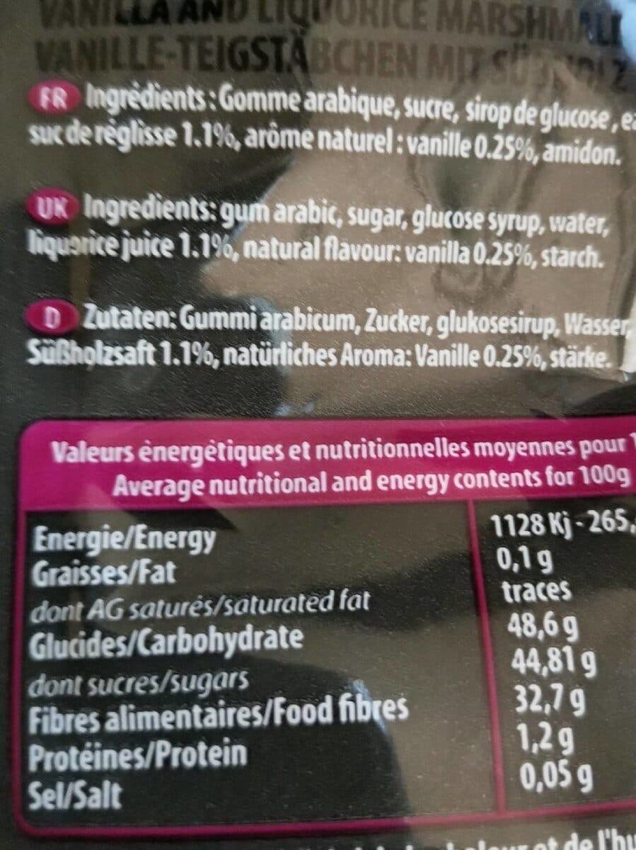 Auzier Chabernac Pâte vanillée à la réglisse packshot