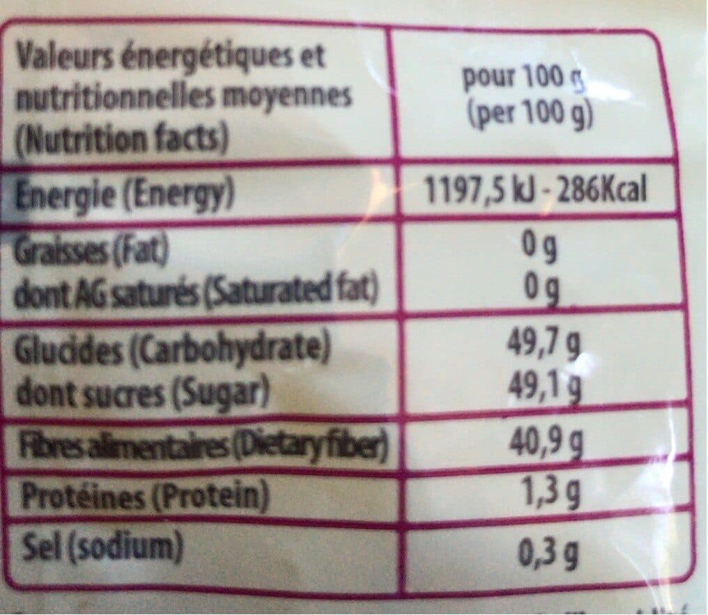 Auzier Chabernac Réglisse au miel packshot