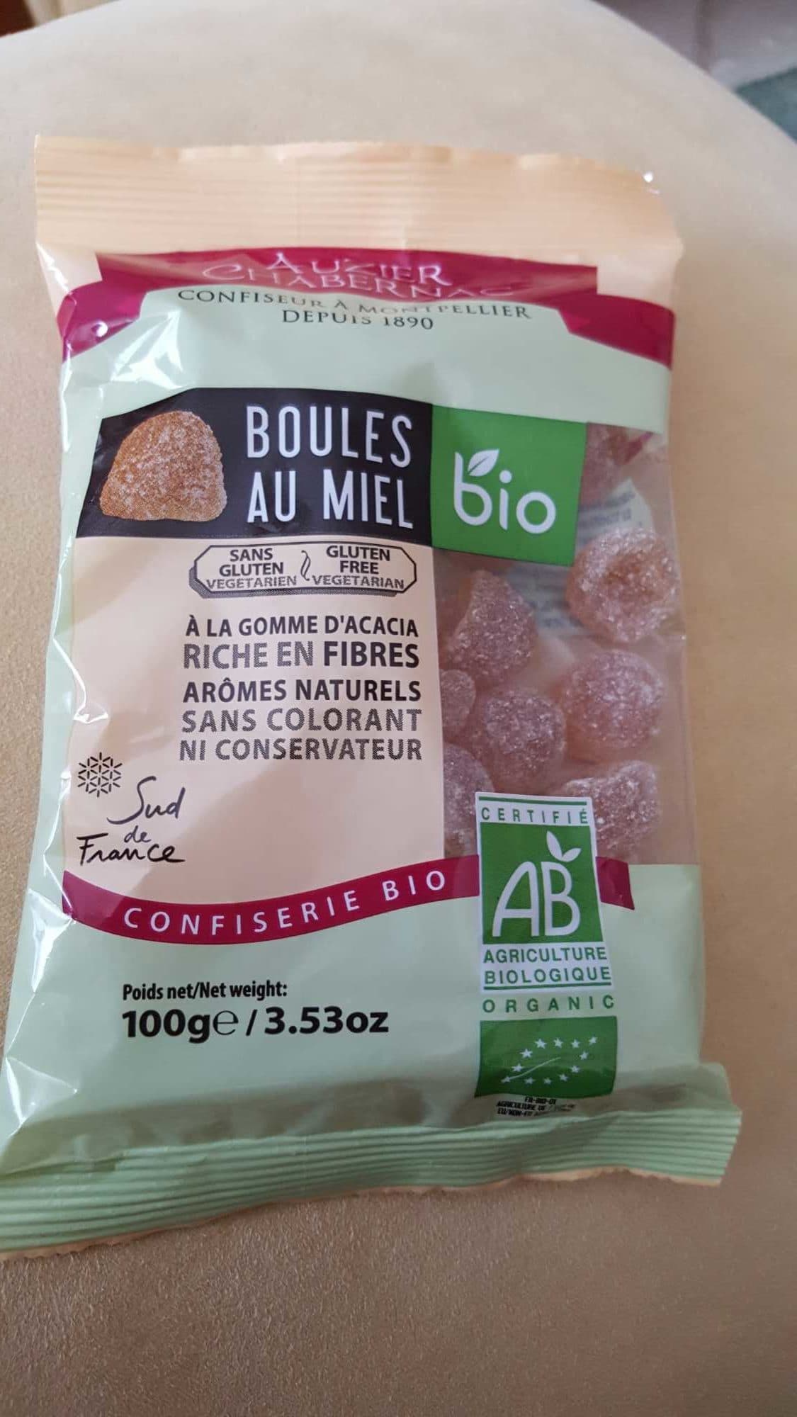 Auzier chabernac Boules au miel packshot