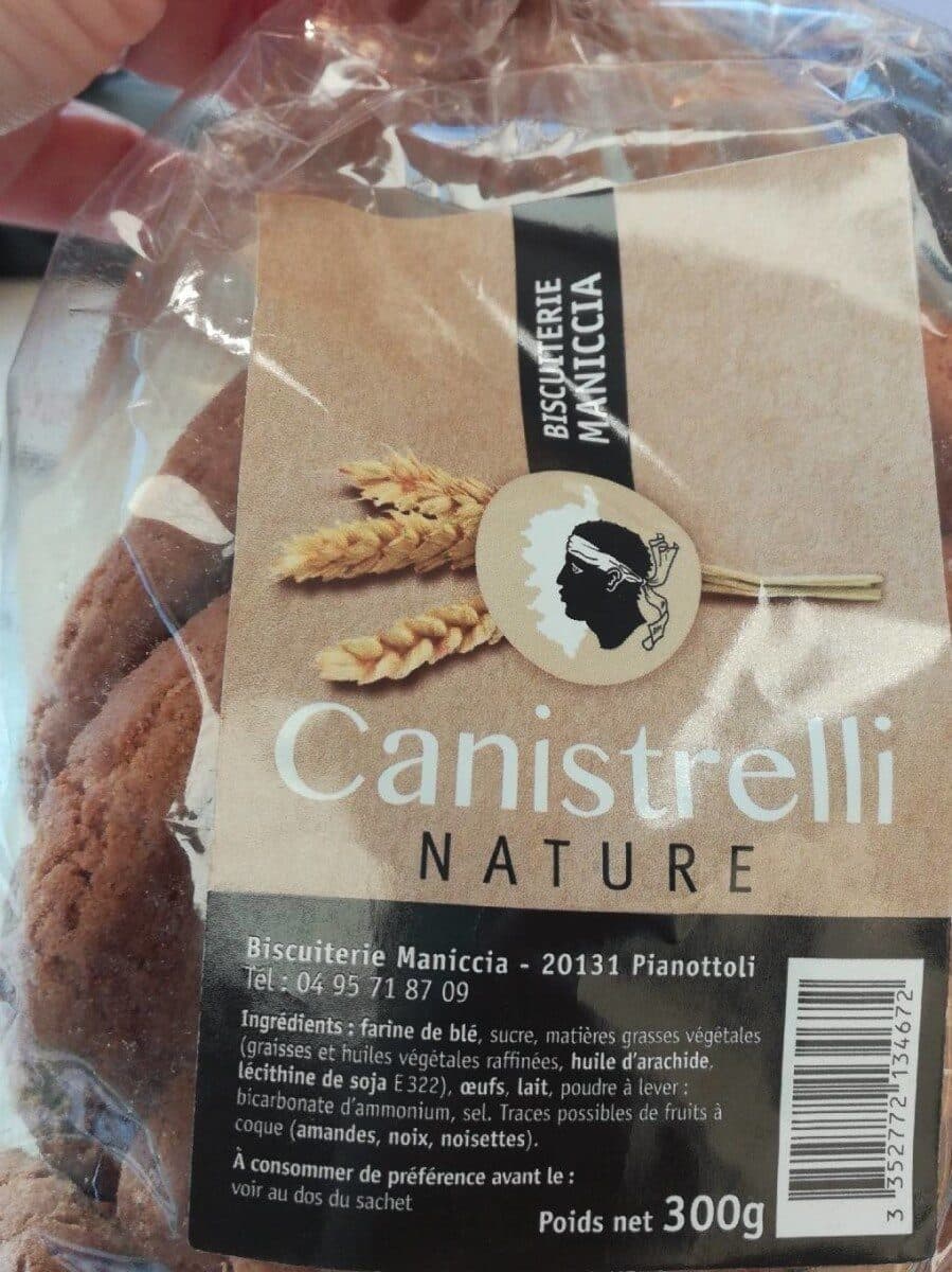 Open Food Facts Canistrelli nature packshot