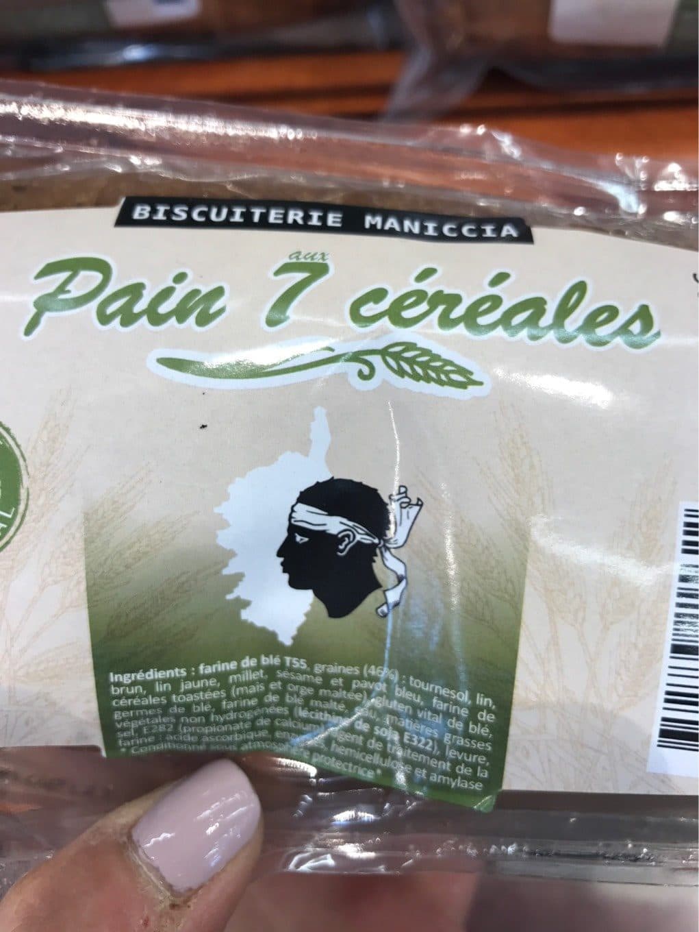 Biscuiterie Maniccia Pain 7 cereales packshot