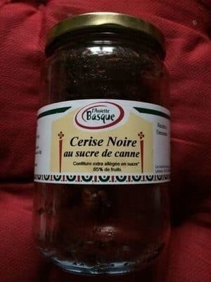 L'assiette Basque Confiture Cerise Noire Au Sucre De Canne packshot